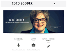 Tablet Screenshot of cocosoodek.com